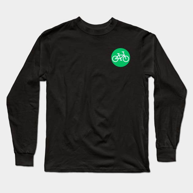 Bicycle Long Sleeve T-Shirt by LetCStore